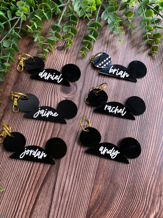Personalized Mouse Keychains