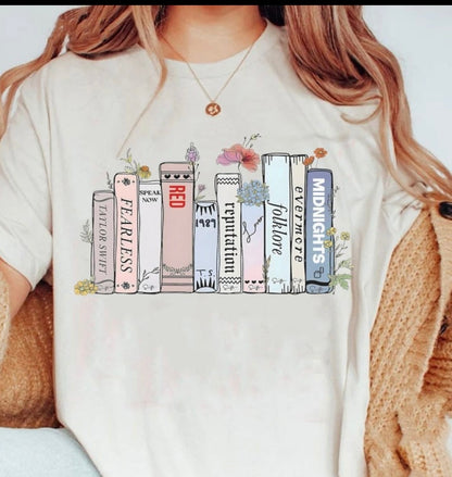 Adult Unisex "Swiftie's Books" Sweatshirt