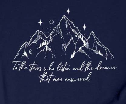Adult Unisex "To The Stars Who Listen" Sweatshirt